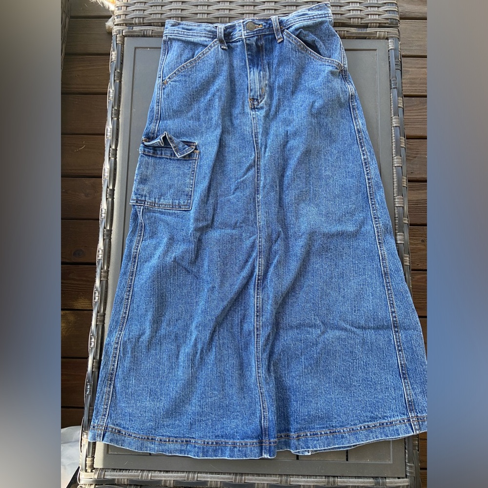 BRANDY MELVILLE denim maxi skirt